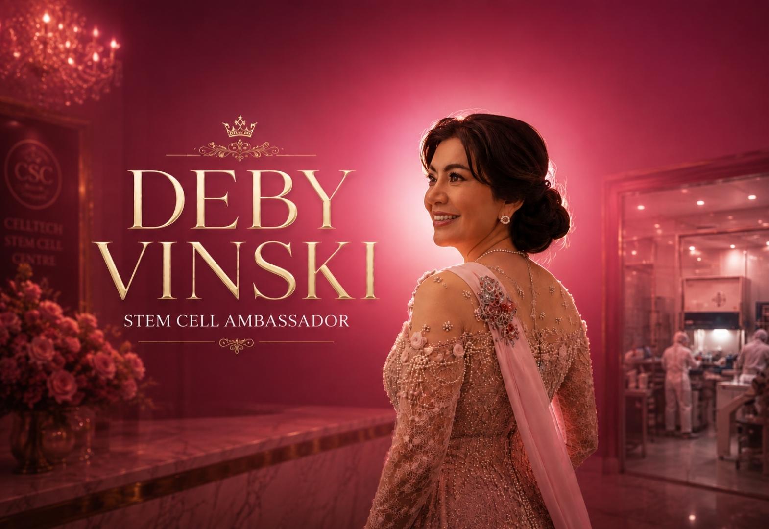 DEBY VINSKI - STEM CELL AMBASSADOR