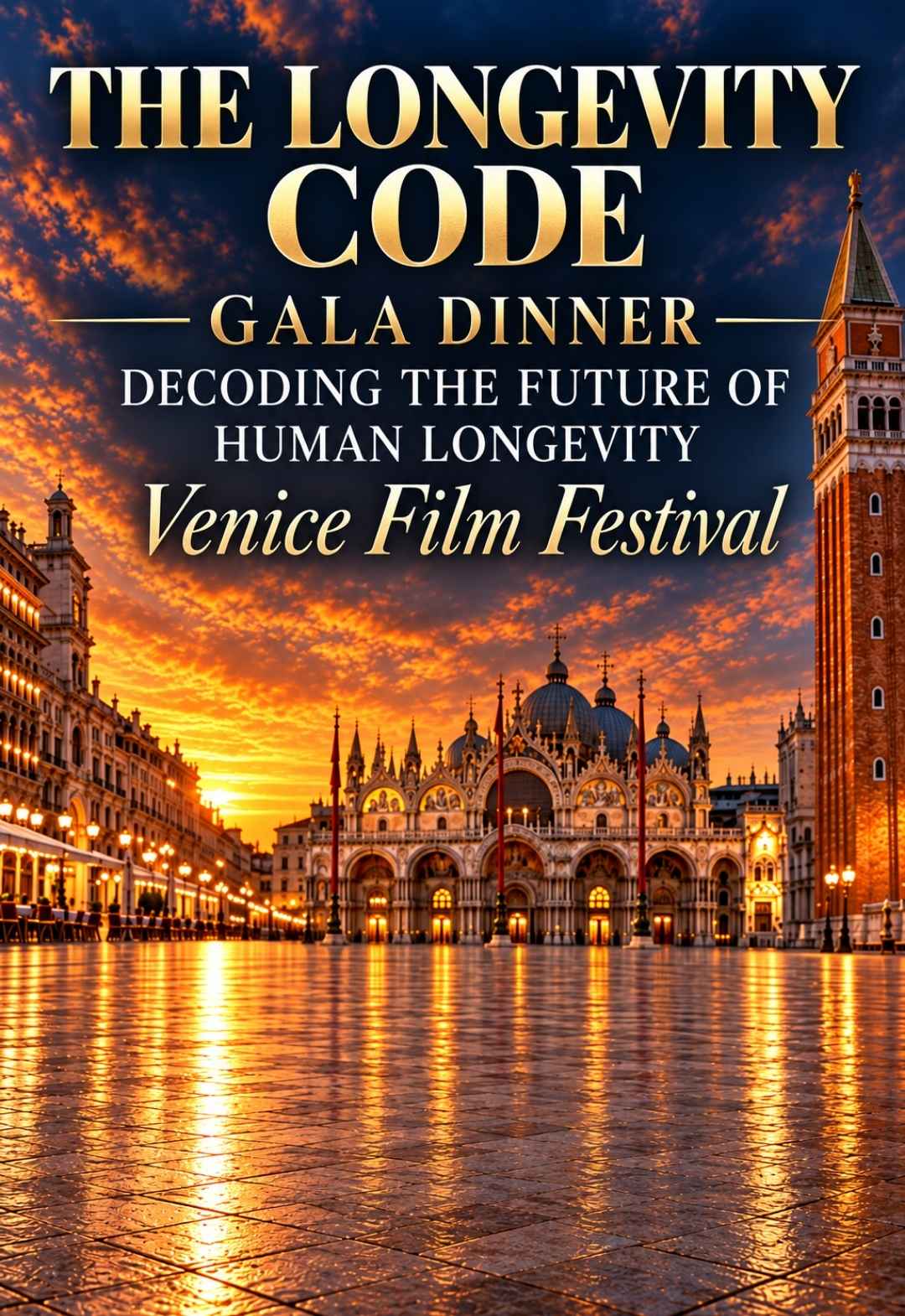 THE LONGEVITY CODE - Gala Dinner in Venice